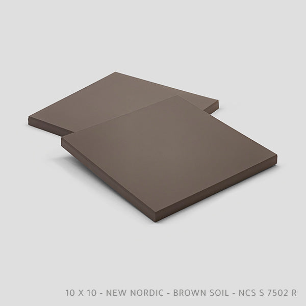 10×10 New Nordic Brown Soil