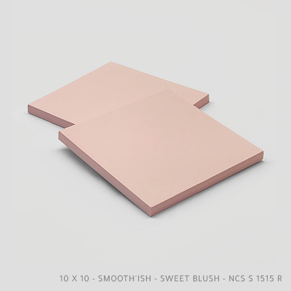10×10 Smoothish Sweet Blush