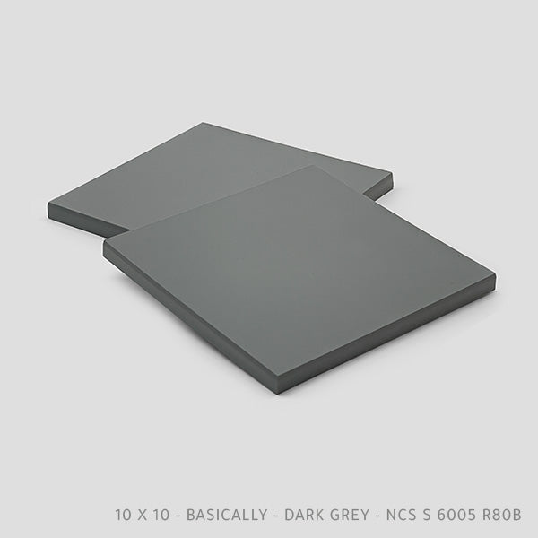 10×10 Basically Dark Grey