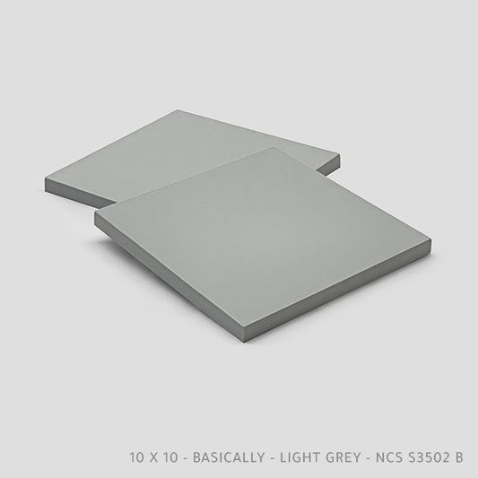 10×10 Basically Light Grey