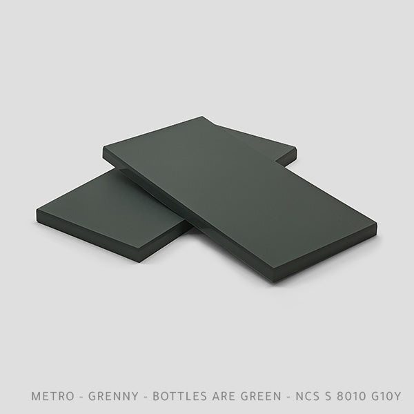 Metro Greeny Bottles Are Green